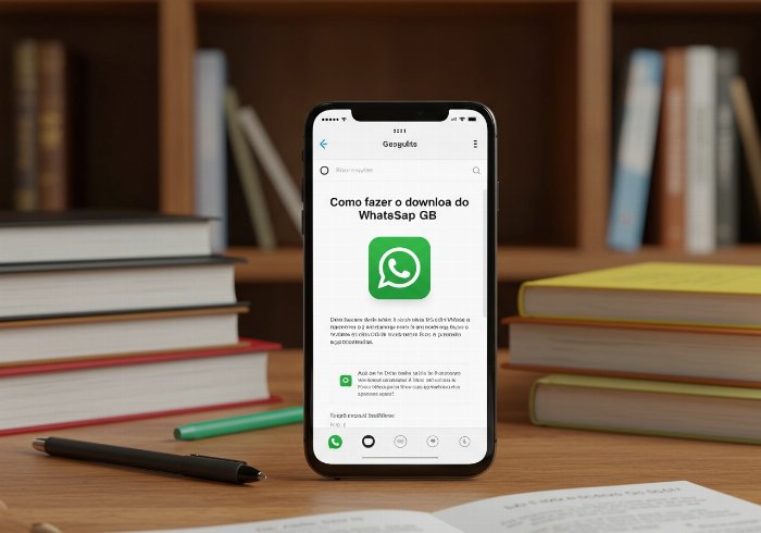 Como fazer o download whatsapp gb